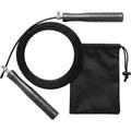 Zovae Adjustable Speed Jump Rope Black 9 ft