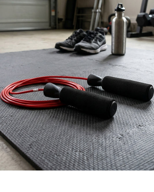Zovae Weighted Training Jump Rope Red 10 ft